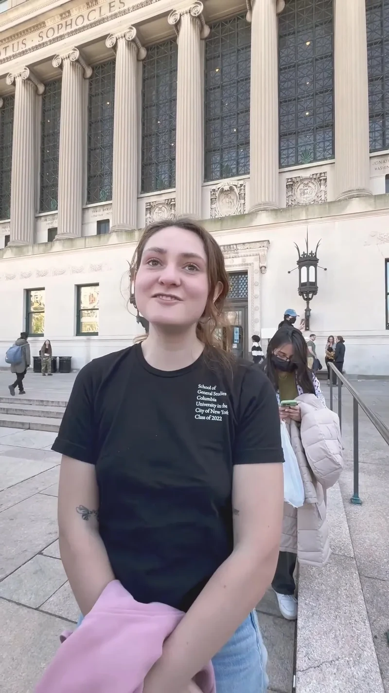 Jewish Columbia Law Student Speaks on her Experience w⧸ the Pro-Palestinian Encampment on Campus [N_AkKwuCTug]_#16